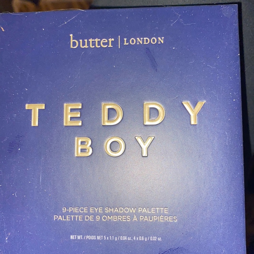 Butter London teddy boy eyeshadow palette